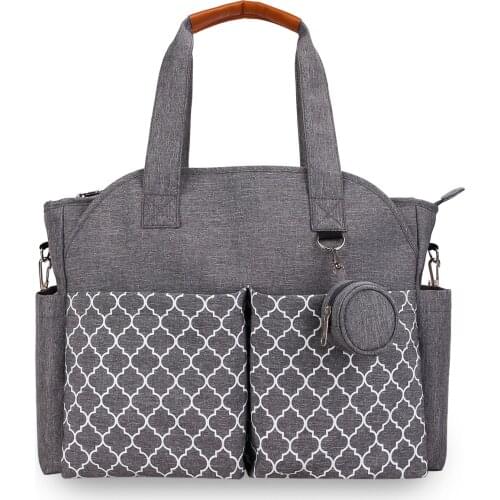 Mummy Bag With Pacifier Diaper Bag Baby Travel Outdoor Single-shoulder Bag