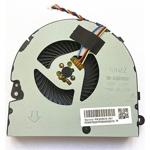 New CPU Cooling Fan for HP Pavilion 15-DA 15-DA002 15-DA001 Laptop Fan L20473-001 7J880 KSB05105HADZ6 DC28000L6D0
