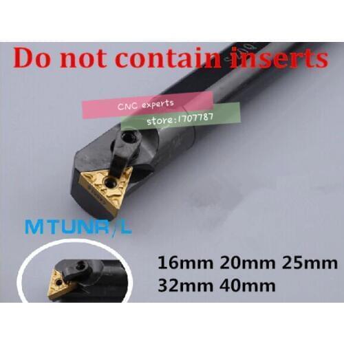 1PCS S16Q-MTUNR16 S20R-MTUNR16 S25S-MTUNR16 S32T-MTUNR16 S40T-MTUNR16 MTUNL16 16mm-40mm CNC Internal Turning tools