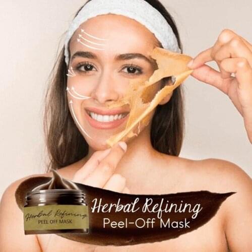 120ml Remove Blackhead Cleaning Mask Peel-off Mask Herbal Tearing Skin Pores Shrink Refining Care Beauty L0Z3