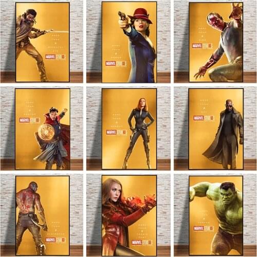5D DIY Diamond Painting Marvel Avengers Superhero Iron Man Thor Diamond Embroidery Wall Art Pictures Home Decoration
