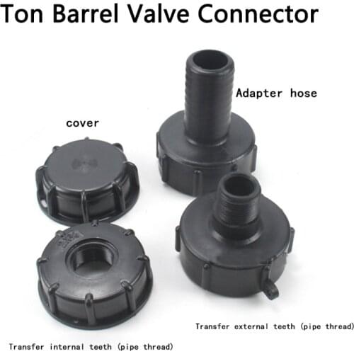 Ton Barrel Valve Joint Ton Barrel Fittings Ton Barrel 2 "thick Wire Adapter 60 Thick Thread Diameter Adapter 1Pcs