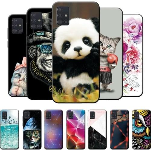 For Samsung A71 Case 4G Matte Back Cover For Samsung A71 Case 5G TPU Protective Phone Cover For Samsung Galaxy A71 Case 4G 5G