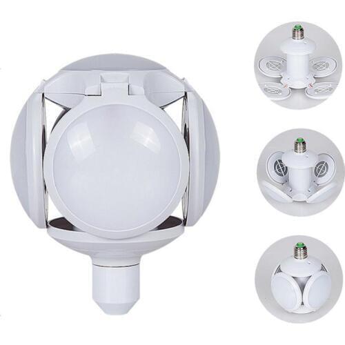 30W Home High Brightness Light Bulb Heat Resistant Telescopic Modern Led Football Shape Accessories E27 Energy-saving Lamp