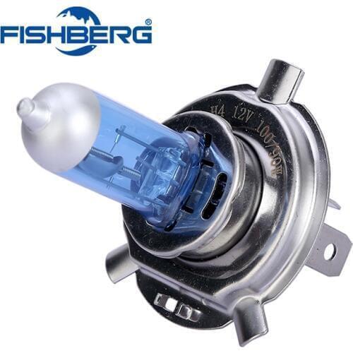 H4 12V 6000K 100W 90W Halogen High Low Beam Light Auto Headlight Bulb Xenon White 9003 Lamp FISHBERG