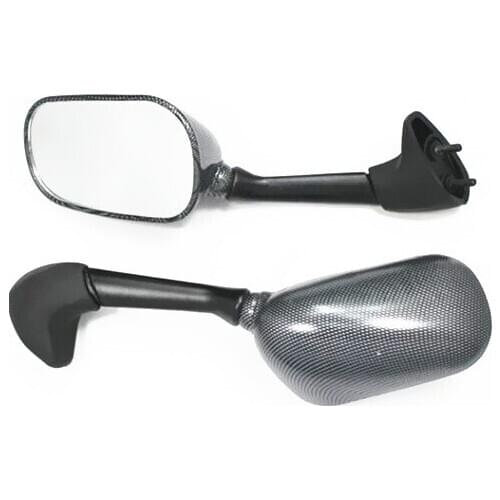 Carbon Rearview Side Mirrors For 1998-2002 Yamaha YZF R6 1998-2002 Yamaha YZF R1 Motorcycle
