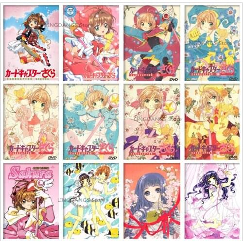 5d Diy Diamond Painting Anime Variety Sakura Magic Card Captor Second Cartoon Poster Diamond Mosaic Cross Stitch Home Decor Gift