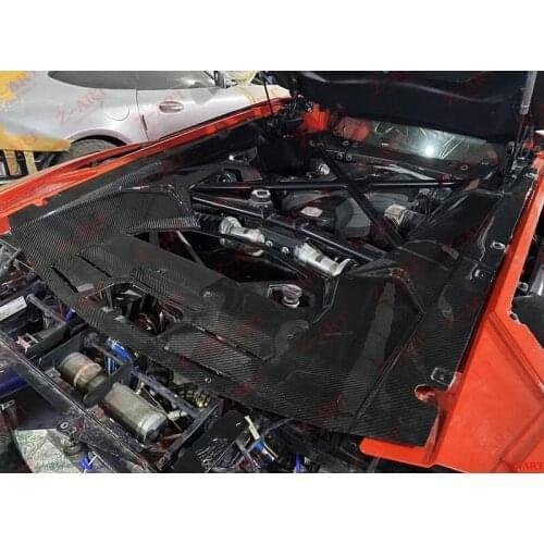 Z-ART carbon fiber engine cover for Aventador LP700 LP720 carbon fiber engine cap for Aventador carbon fiber engine lid