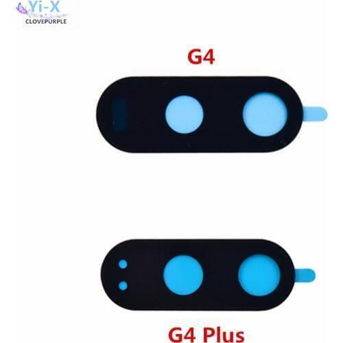 New Rear Back Camera Glass Lens Cover Ring with Adhesive Sticker Glue for Motorola Moto G4 / G4 Plus