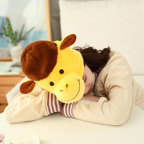 Christmas Cute Plush Alpaca Animal Earflap Beanie Cap Hat Head Warmer Cosplay Photo Props for parties parades photo shooting