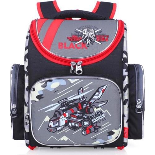 2019 NEW arrived School Backpacks For boys Camouflage fighter print Children School Bag Orthopedic Backpack Waterproof book bag