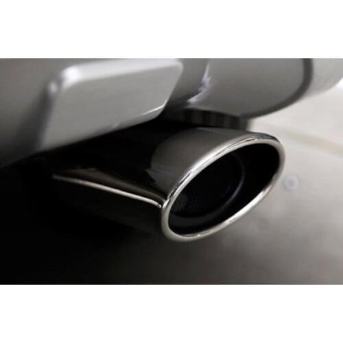 Steel Muffler Exhaust Tail Pipe Tip Stainless Steel For 2012-2017 Honda CRV CR-V Car Decoration Accessories Style