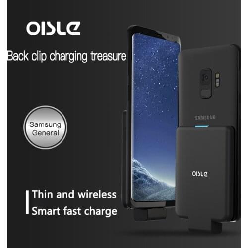OISLE Power Bank For Samsung Galaxy S10 S9 Plus S8 Note 8 A50 Battery Case S6 S7 Edge Plus S5 Note4 J7 A40 Portable battery Case