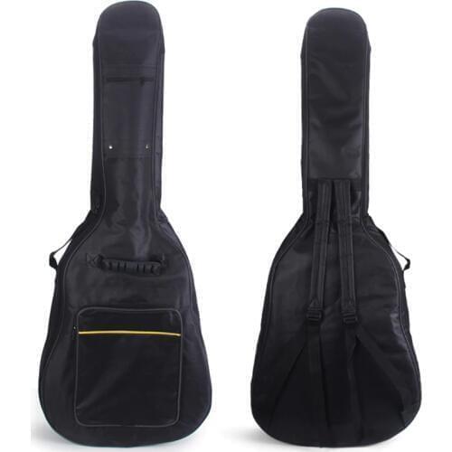 40 / 41 Inch Waterproof and anti-shock Guitar Bag Pad Cotton Thickening Backpack Guitar Soft Case with Double Straps