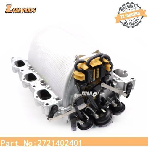 High Quality 2721402401 Repair Kit Intake Manifold Assembly For ML GLK R350 SLK M272 M273 V6 Engine 2721412380