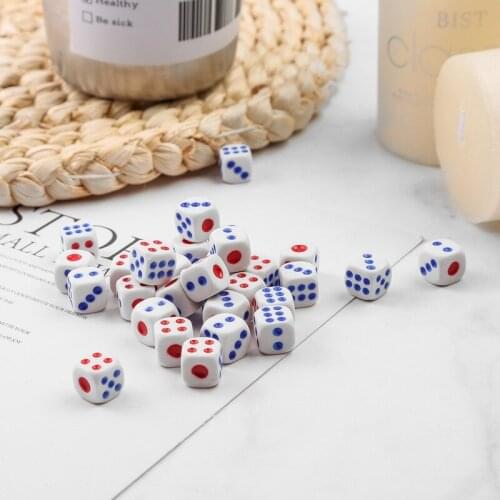 10 pcs Dice Round Corner Club Party Table Playing Games RPG Dice Set