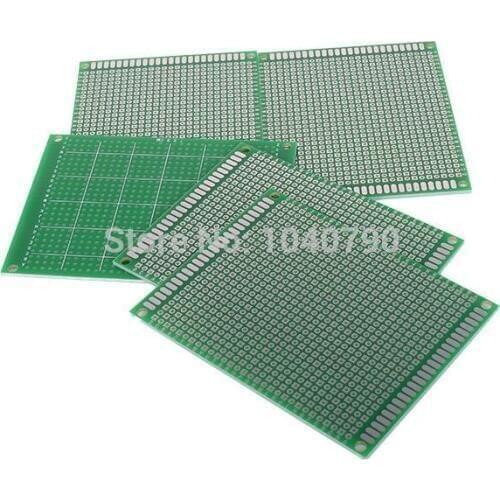2PCS 9*15 cm Single side PCB Printed Circuit Board Prototyping FR-4 Glass Fiber Single universal circuit board