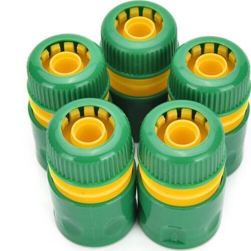 1/2" Hose Pipe Fitting Set Quick green/Yellow Water Connector Adaptor Garden Lawn Tap Water Pipe Connector 34mm