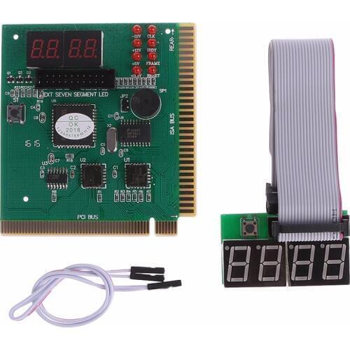 Analysis PCI POST Card LCD Display Motherboard LED 4 Digit Diagnostic Test PC Analyzer For PC Laptop Desktop C26