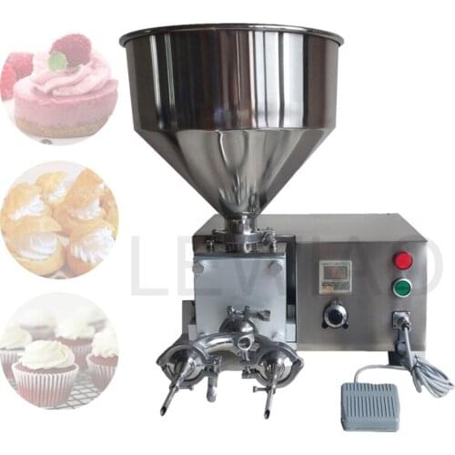 Automatic Quantify Butter Puff Cake Filling Machine Bread Core Cream Injector