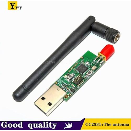 Wireless Zigbee CC2531 CC2540 Sniffer Bare Board Packet Protocol Analyzer USB Interface Dongle Capture Packet Module +Antenna