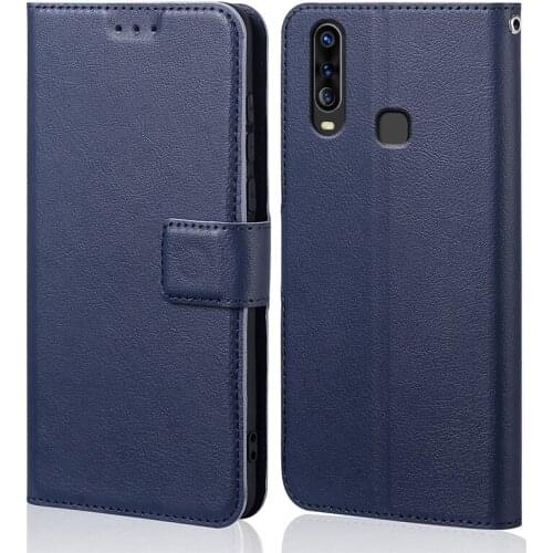 For coque Vivo Y17 case Wallet Flip Leather & silicone back Skin stand capa for Vivo Y17 cover phone funda pouch bag