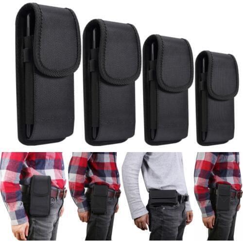 5 Styles Pouch Holster Case Rugged nylon belt loop clip Fits For Samsung S10 S9 S8 S7 Note 9 8 For iphone X XR XS Max cover cas