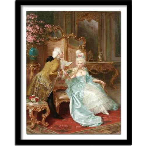 Diy diamond Painting aristocratic life Pictures Cross Stitch diamond embroidery Home Decoration diamond wall stickers