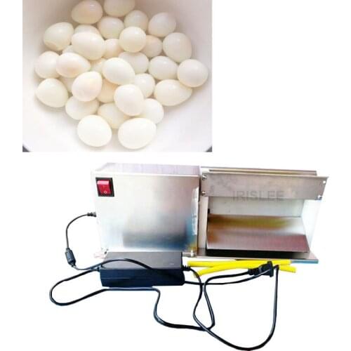 Commercial automatic electric Quail egg peel remove machine