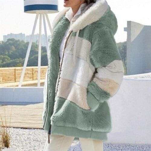 Jacket Outwear Tops Woman Coat Autumn Women’s Jacket Warm Fleece Jacket Hooded Women Basic Coat all-match Woman casual jacket