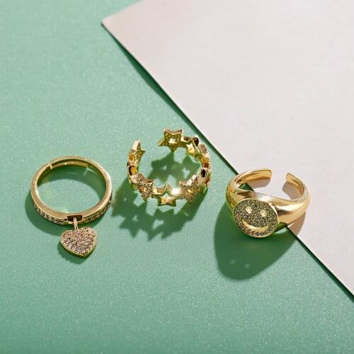 Minimalist Gold Rings For Women 2021 Punk Round Twist Knuckle Ring Female Fashion Finger Jewelry Girl Gifts Adjustable