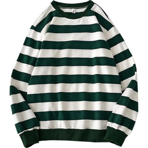 New Sweaters Men Classic Striped Pullover Male Sweatshirt Streetwear Hip Hop Rainbow Sweater Men Clothes 2020 Casual Pullover