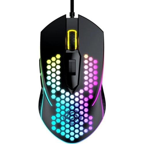 Mouse X8 Wired Game Mouse Mechanical Desktop Laptop Portable Durable Mouse Cool And Colorful Lamp Effect