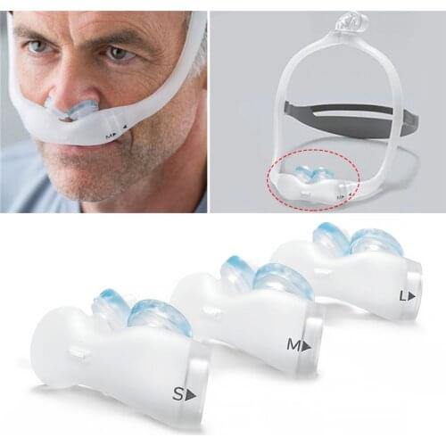 Nasal Pillow Under the Nose Nasal Cushion Prevent Snoring Comfortable Breathing Apparatus For Sleep Apnea Tools