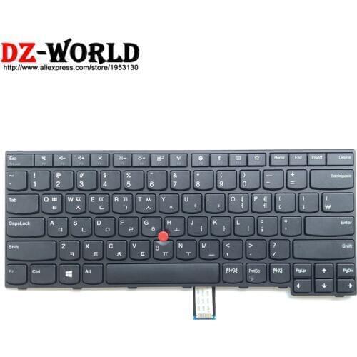KR KB New Original for Lenovo Thinkpad E470 E470C E475 Korean Keyboard Teclado 01AX112 SN20K93267 01AX072 01AX032
