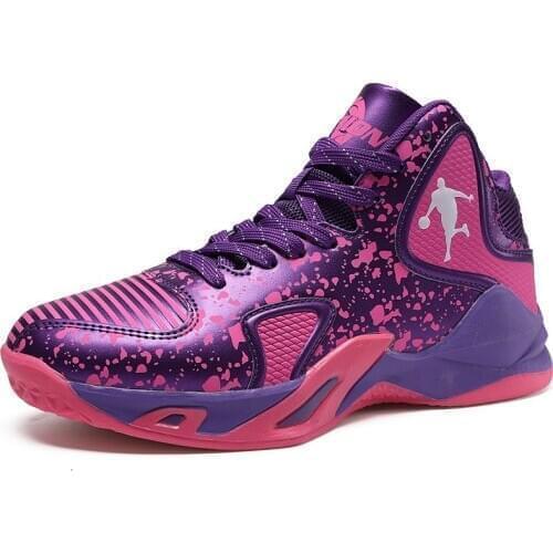 New Brand Mix-Color Professional Basketball Shoes High-Top Breathable Cushion Ankle Boots Sneakers Men Sport Shoes