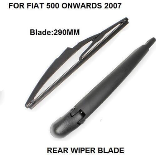 New BacK Wiper For Fiat 500 2007-2012 Rear Window Windshiel Wiper Arm + Blade