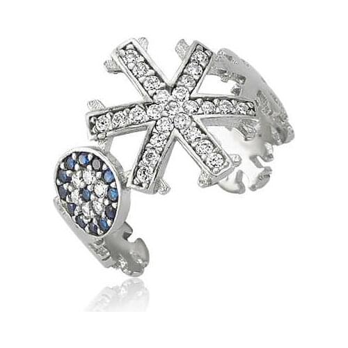 Tevuli 925 Sterling Silver The Genres Change Snow Them Aligning lady ring