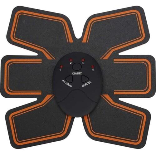 Muscle Toner Abs Stimulator Abdominal Electrical Muscle Stimulation Abs Stimulator Home Office Lazy Abdominal Massager