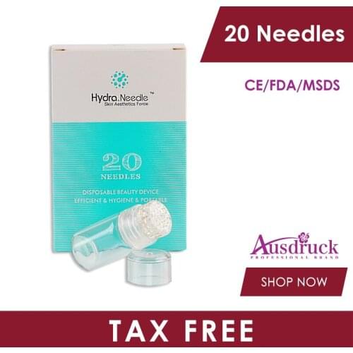 Golden Titanium Micro Needle Derma Stamp Serum Import Hydra Roller Bottle Anti-aging Permeation Personal Skin Care Home Use