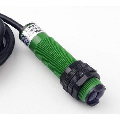 10-255CM 3-36V DC NPN N/O BKF-DS300C1 Photoelectric Switch Infrared Proximity Sensor Diffuse Reflection Inductive ABS