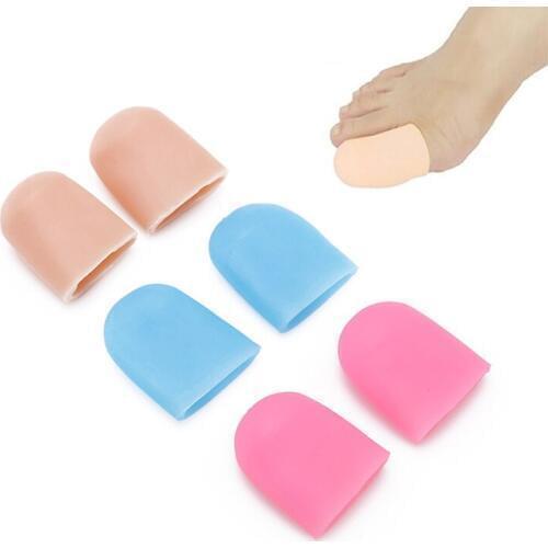 2Pcs Silicone Gel Tube Bandage Finger & Toe Protectors Foot Feet Pain Relief Guard for Feet Care insoles Feet Care Tool