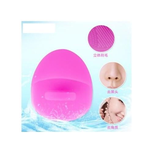 200pcs Facial Pore Cleanser Face Nose Slicone Washing Brush Blakhead Removal Skin Care Tools Summer Beauty freeshipping