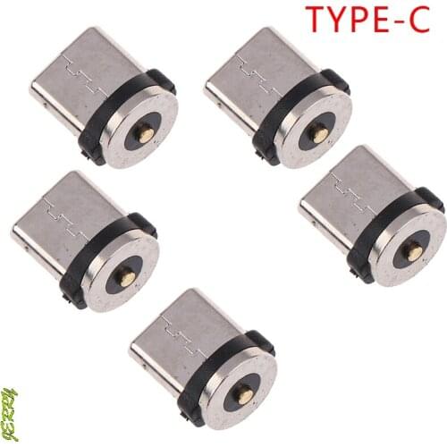 2021 Hot Selling 5pcs Mobile Phone Charger Magnetic Data Cable Head Charging Cable Adapter