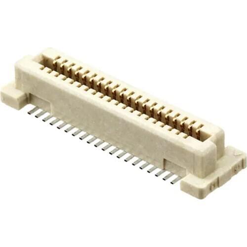 5177983-1 CONN RCPT 40POS SMD GOLD 40 Position Connector Receptacle, Outer Shroud Contacts Surface Mount Gold