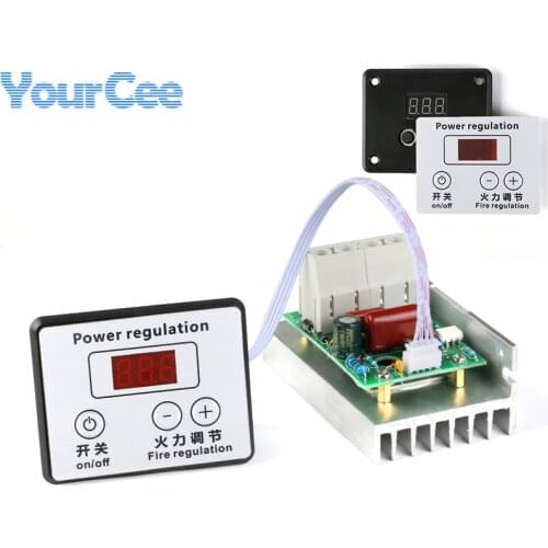 New Arrival 10000W Import SCR Super Power Digital Regulator Dimmer Speed Thermostat