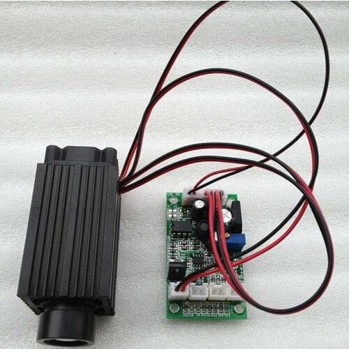 Measured 80mW 12V single green coarse spot laser industrial laser module/laser tube laser
