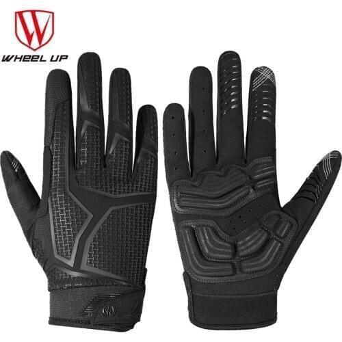 Wheel Up Windproof Cycling Gloves Touch Screen Riding MTB Bicycle Gloves Thermal Warm Motorcycle Winter Autumn Bike Gloves