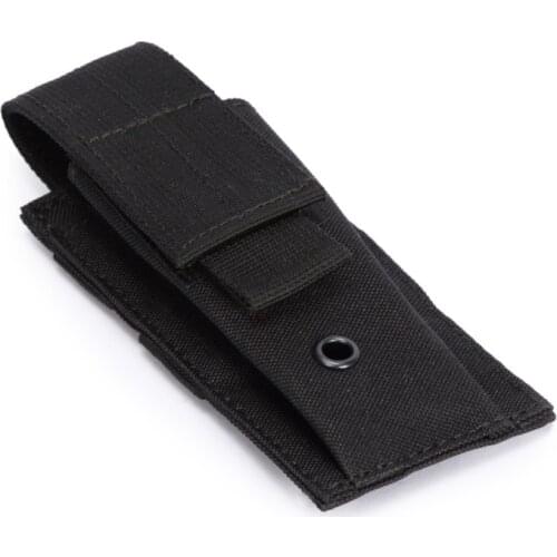 Molle M5 Flashlight Bag CQC Single Pistol Magazine Outdoor Hunting Light Holster