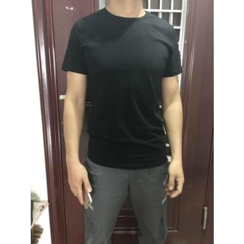 Men/Women Religion Top With Label Tag Tees Black White Color Cotton T-shirt 322